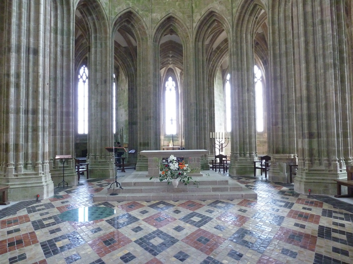 รูปถ่าย ฝรั่งเศส(France) มงแซ็งมีแชล(Mont St Michel) แอบบีมงแซ็งมีแชล(Mont St Michel Abbey) 2010-04 155