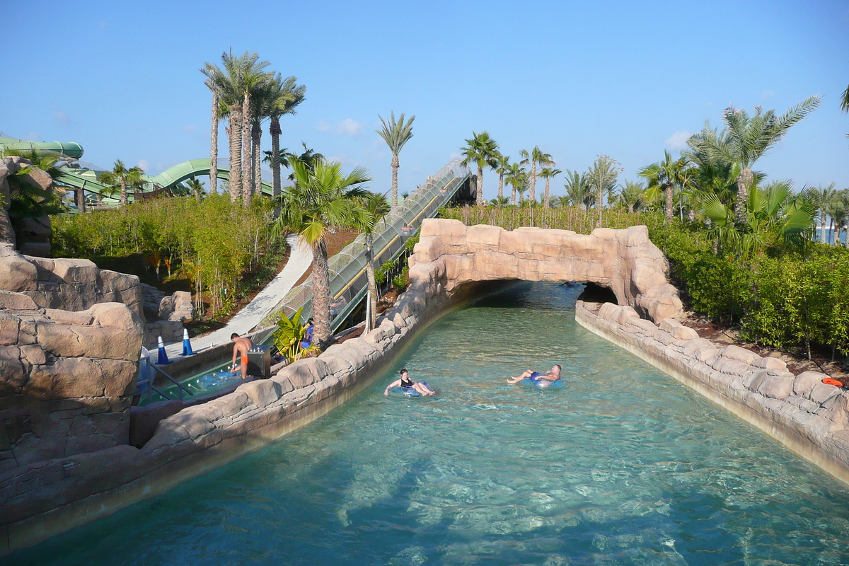 รูปถ่าย สหรัฐอาหรับเอมิเรตส์(United Arab Emirates) ดูไบ(Dubai) สวนน้ำอควาเวนเจอร์ ดูไบ(Dubai Aquaventure) 2009-01 80