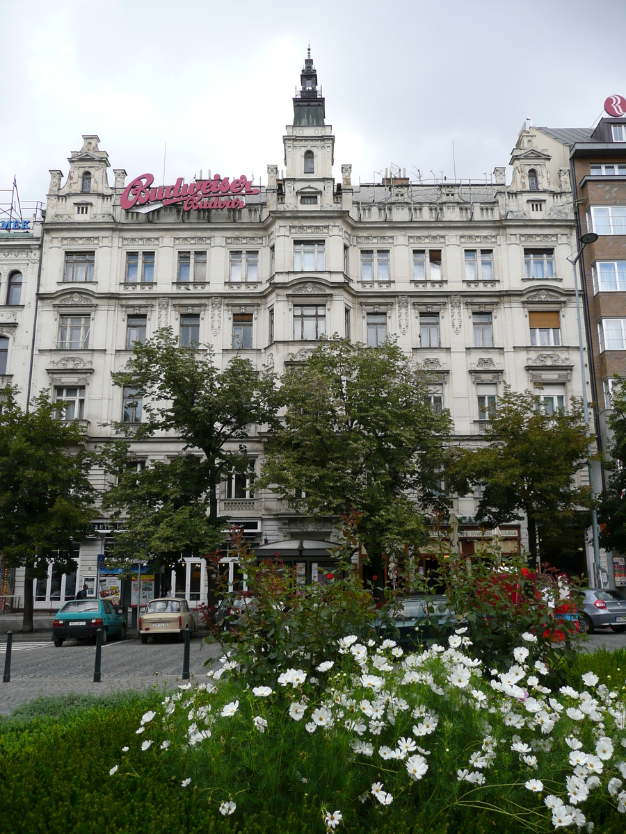รูปถ่าย สาธารณรัฐเช็ก(Czech Republic) ปราก(Prague) จัตุรัสเวนเซสลาส(Vaclavske namesti) 2007-07 23