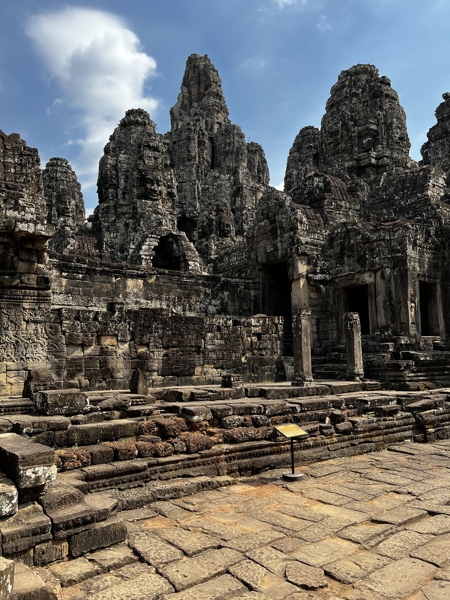 รูปถ่าย กัมพูชา(Cambodia) เสียมราฐ(Siem Reap) ปราสาทบายน(Bayon) 2023-01 12