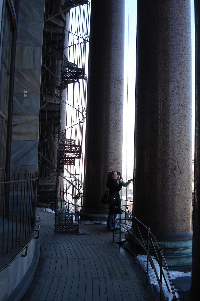 รูปถ่าย รัสเซีย(Russia) เซนต์ปีเตอร์สเบิร์ก(St Petersburg) มหาวิหารเซนต์ไอแซก(St Isaac cathedral) 2006-03 15