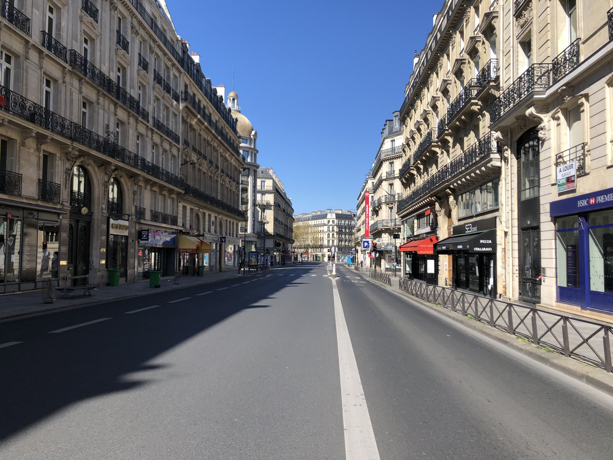 รูปถ่าย ฝรั่งเศส(France) ปารีสช่วงล็อกดาวน์(Paris lockdown) 2020-04 186