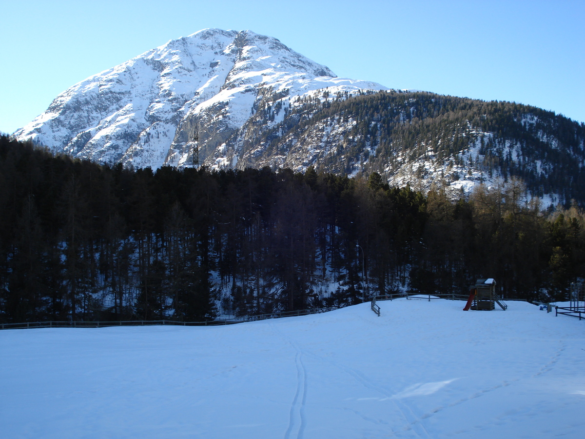 รูปถ่าย สวิสเซอร์แลนด์(Switzerland) ปองเทรซีน่า(Pontresina) 2007-01 17