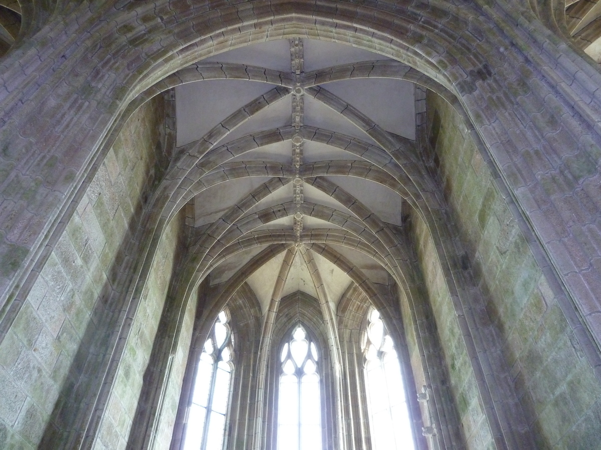 รูปถ่าย ฝรั่งเศส(France) มงแซ็งมีแชล(Mont St Michel) แอบบีมงแซ็งมีแชล(Mont St Michel Abbey) 2010-04 7