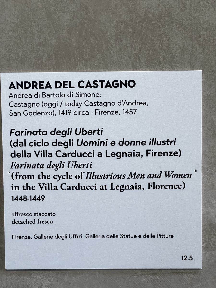 รูปถ่าย อิตาลี(Italy) ฟลอเรนซ์(Florence) พิพิธภัณฑ์บาร์เจลโล(Bargello Museum) 2022-05 72