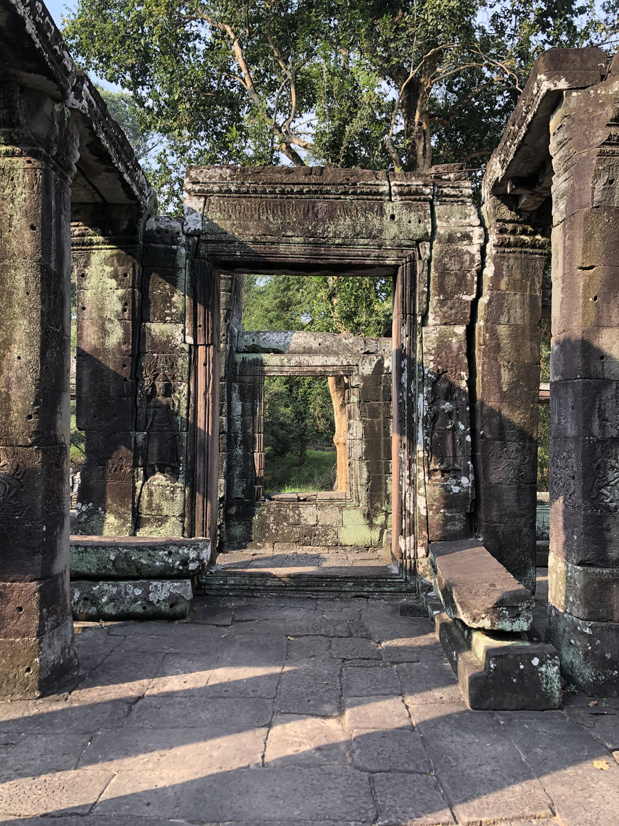 รูปถ่าย กัมพูชา(Cambodia) เสียมราฐ(Siem Reap) ปราสาทบันทายกุฎี(Banteay Kdei) 2023-01 12
