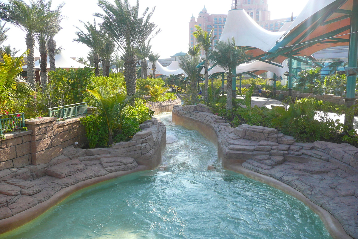 รูปถ่าย สหรัฐอาหรับเอมิเรตส์(United Arab Emirates) ดูไบ(Dubai) สวนน้ำอควาเวนเจอร์ ดูไบ(Dubai Aquaventure) 2009-01 132