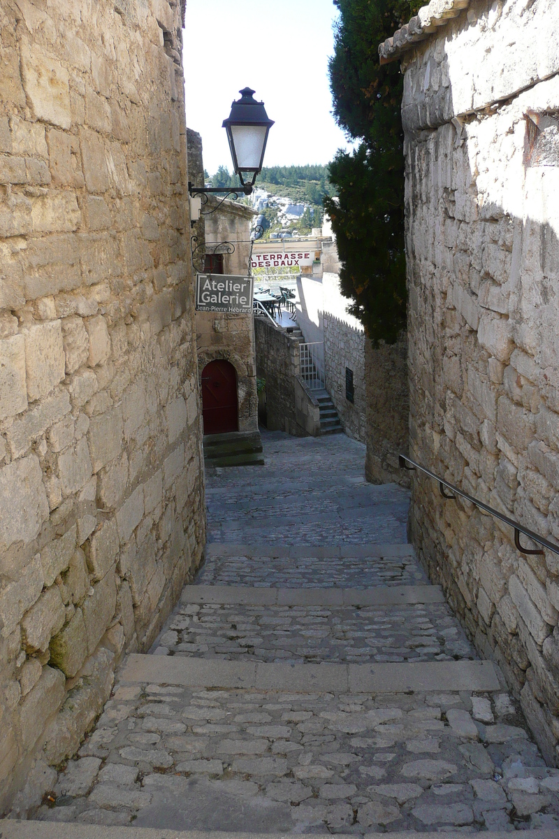 รูปถ่าย ฝรั่งเศส(France) เลส์โบเดอโพรว็องซ์(Baux de Provence) หมู่บ้านโบเดอโพรว็องส์(Baux de Provence Village) 2008-04 48
