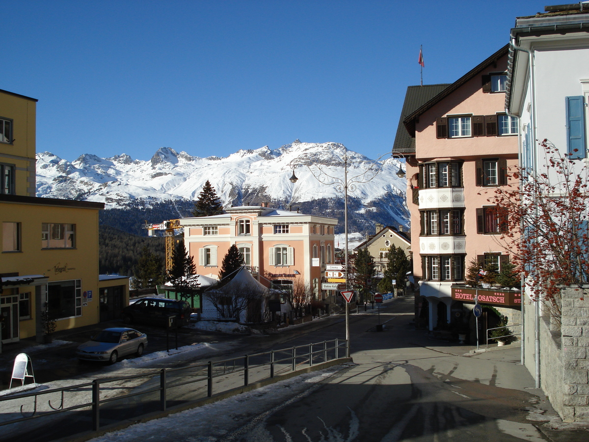 รูปถ่าย สวิสเซอร์แลนด์(Switzerland) ปองเทรซีน่า(Pontresina) 2007-01 119