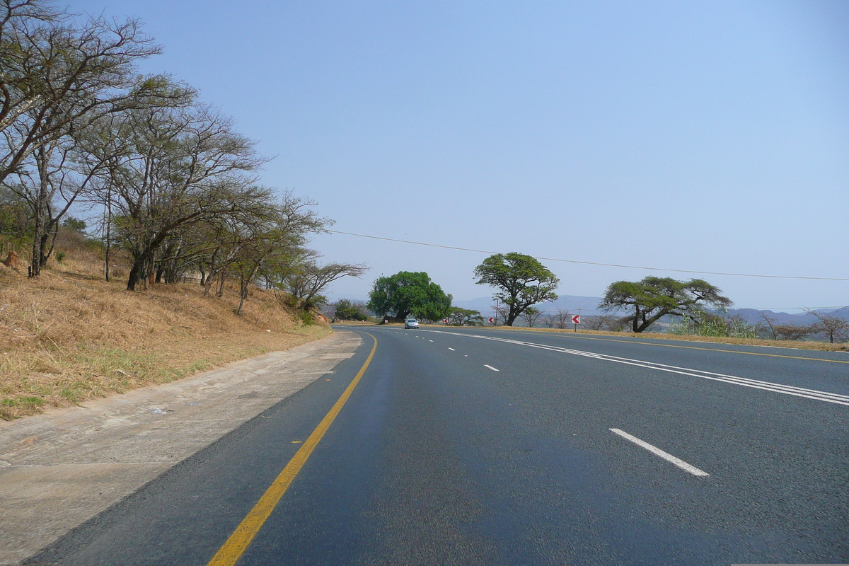รูปถ่าย แอฟริกาใต้(South Africa) ถนนจากเนลสปรุตไปโจฮันเนสเบิร์ก(Nelspruit to Johannesburg road) 2008-09 20