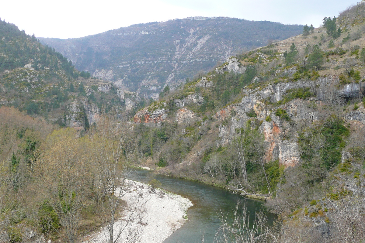 รูปถ่าย ฝรั่งเศส(France) หุบผาชันตาร์น(Gorges du Tarn) 2008-04 2
