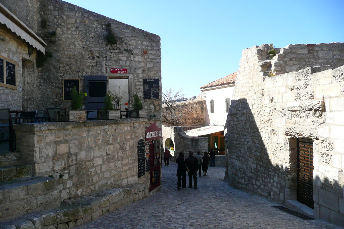 รูปถ่าย ฝรั่งเศส(France) เลส์โบเดอโพรว็องซ์(Baux de Provence) หมู่บ้านโบเดอโพรว็องส์(Baux de Provence Village) 2008-04 57