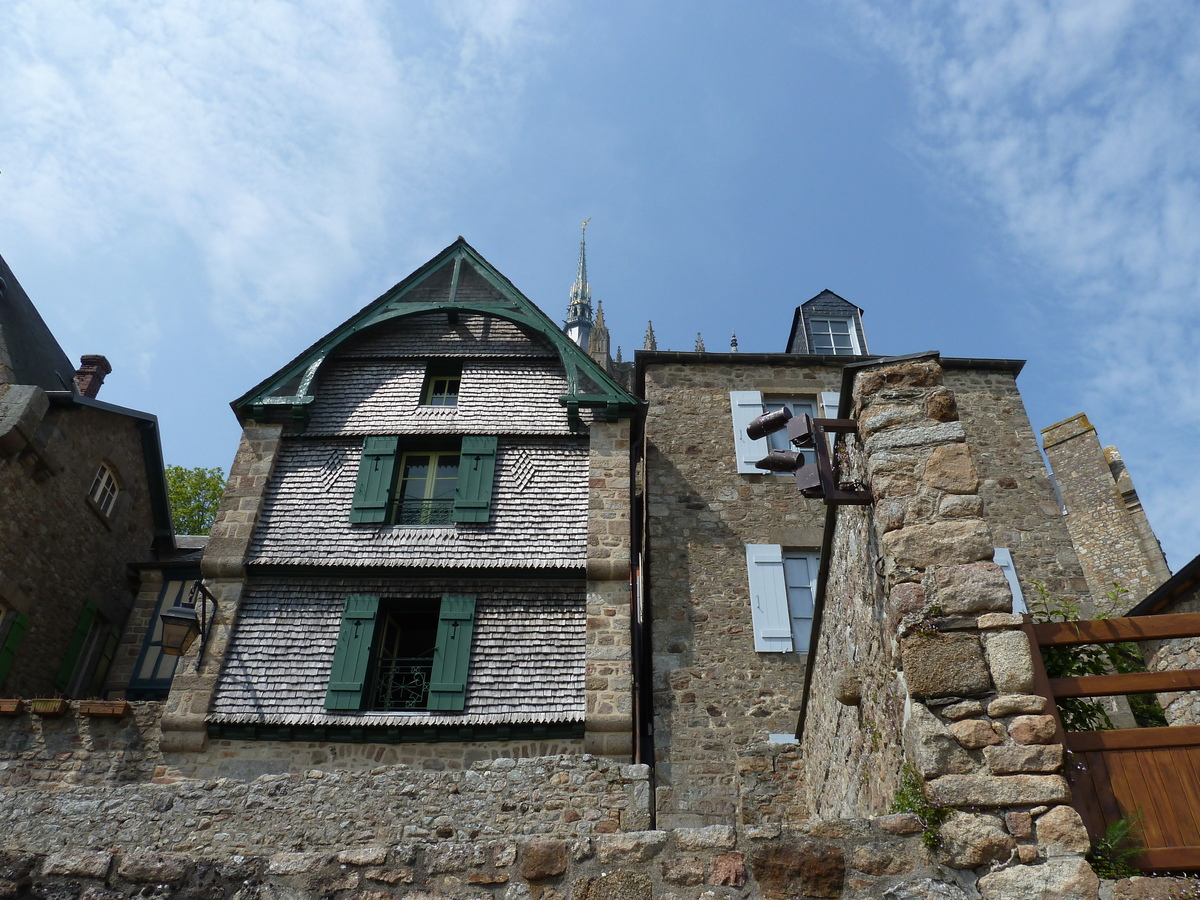 รูปถ่าย ฝรั่งเศส(France) มงแซ็งมีแชล(Mont St Michel) หมู่บ้านมงแซ็งมีแชล(Mont St Michel Village) 2010-04 31