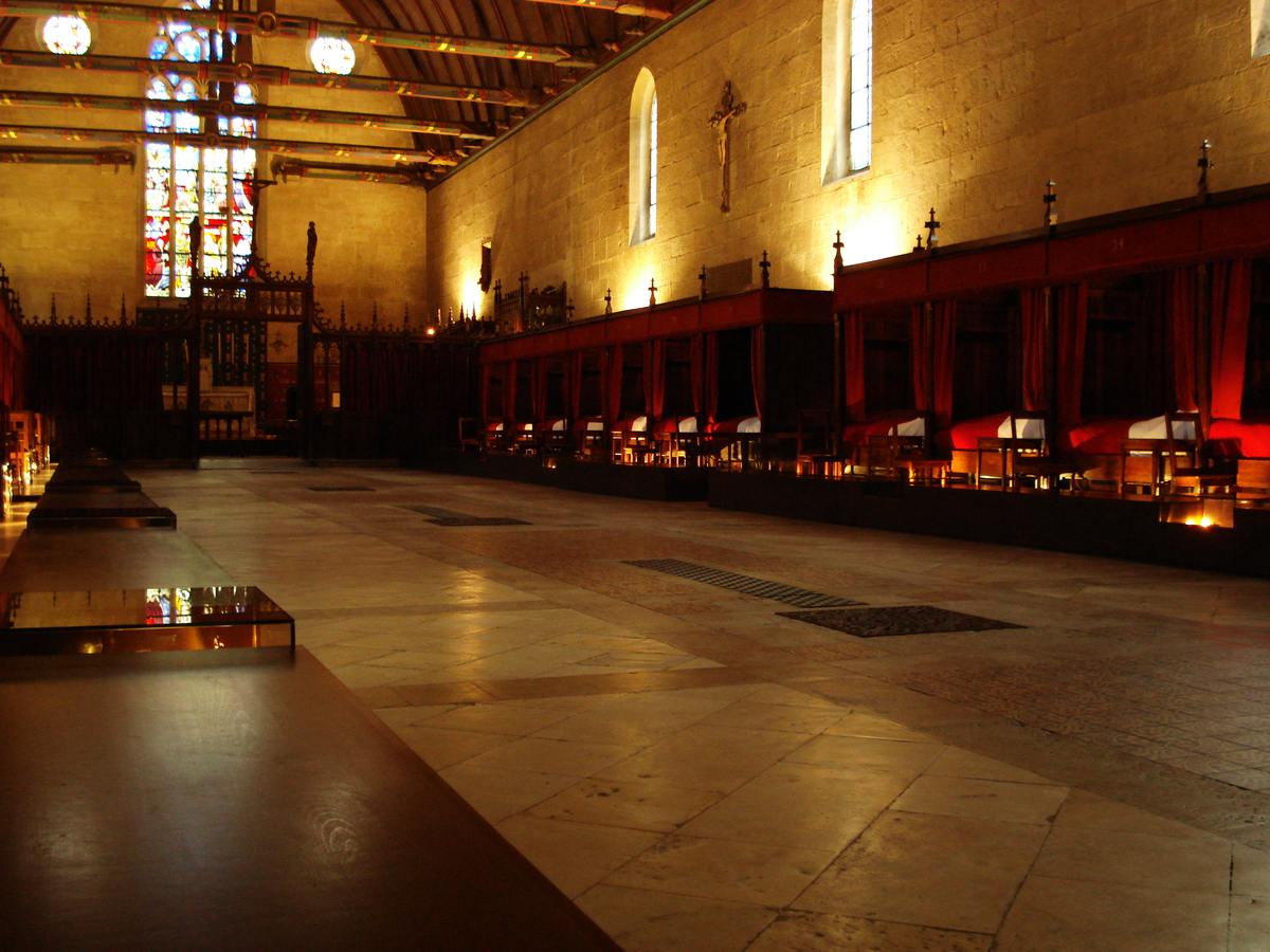 รูปถ่าย ฝรั่งเศส(France) โบนเนอ(Beaune) โรงพยาบาลเก่าโบน (ออสปิสเดอโบน)(Hospices de Beaune) 2007-01 62
