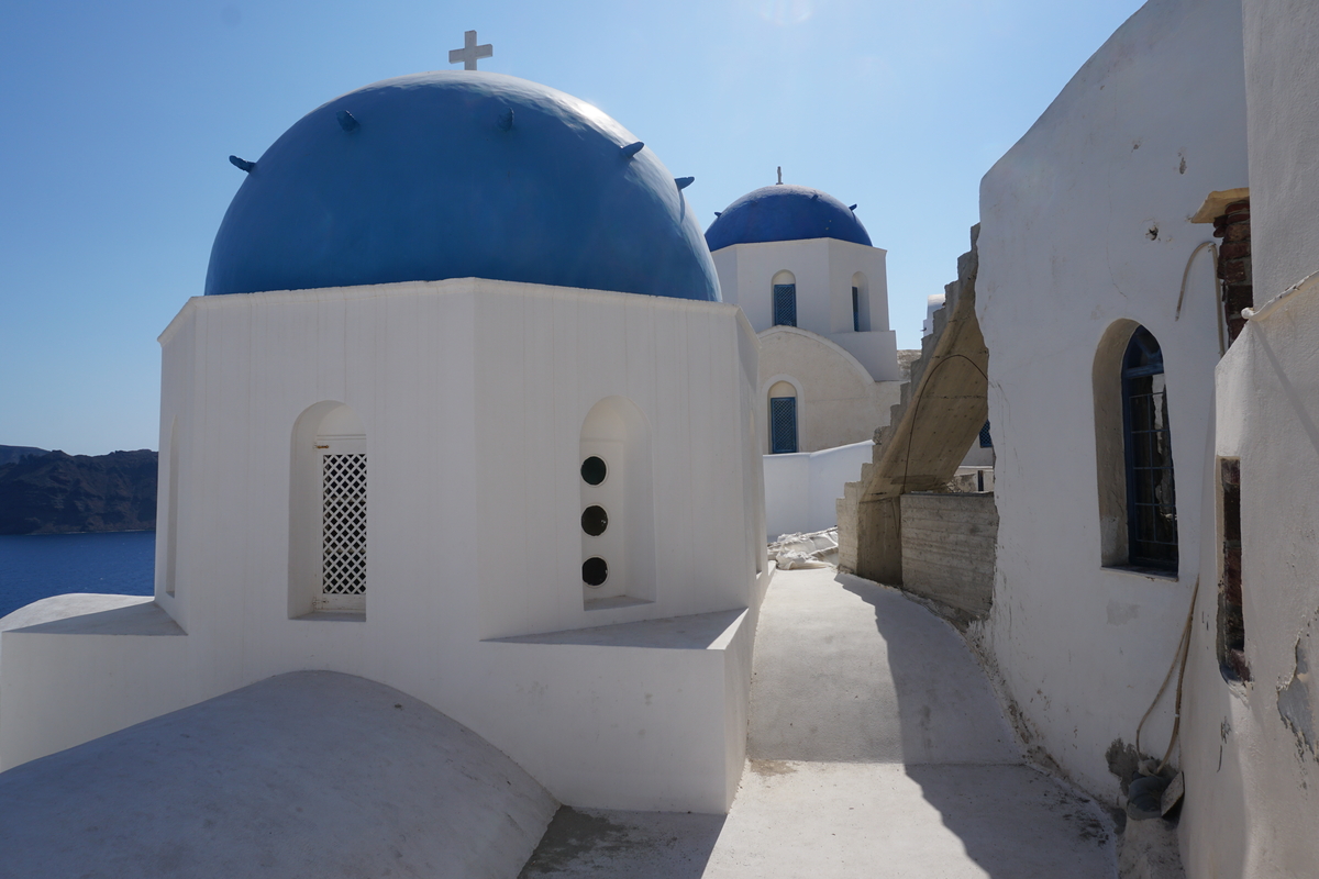 รูปถ่าย กรีก(Greece) ซานโตรินี(Santorini) บ้านถ้ำโอยา(Oia cave house) 2016-07 20