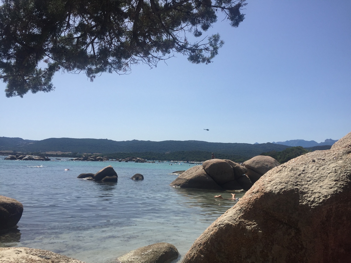 รูปถ่าย ฝรั่งเศส(France) คอร์สิคา(Corsica) หาดซันตาจูเลีย(Santa Giulia Beach) 2017-07 4