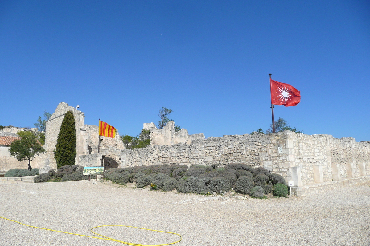 รูปถ่าย ฝรั่งเศส(France) เลส์โบเดอโพรว็องซ์(Baux de Provence) ปราสาทโบเดอโพรว็องส์(Baux de Provence Castle) 2008-04 81