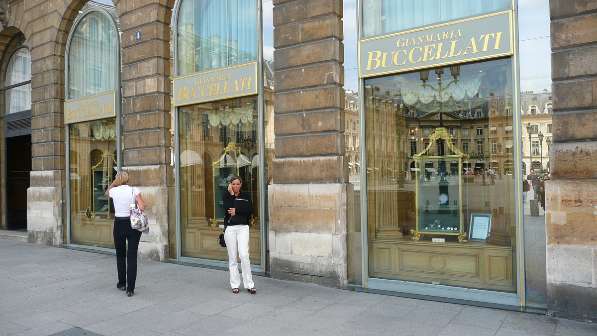 รูปถ่าย ฝรั่งเศส(France) ปารีส(Paris) จัตุรัสว็องโดม(Place Vendome) 2007-07 9