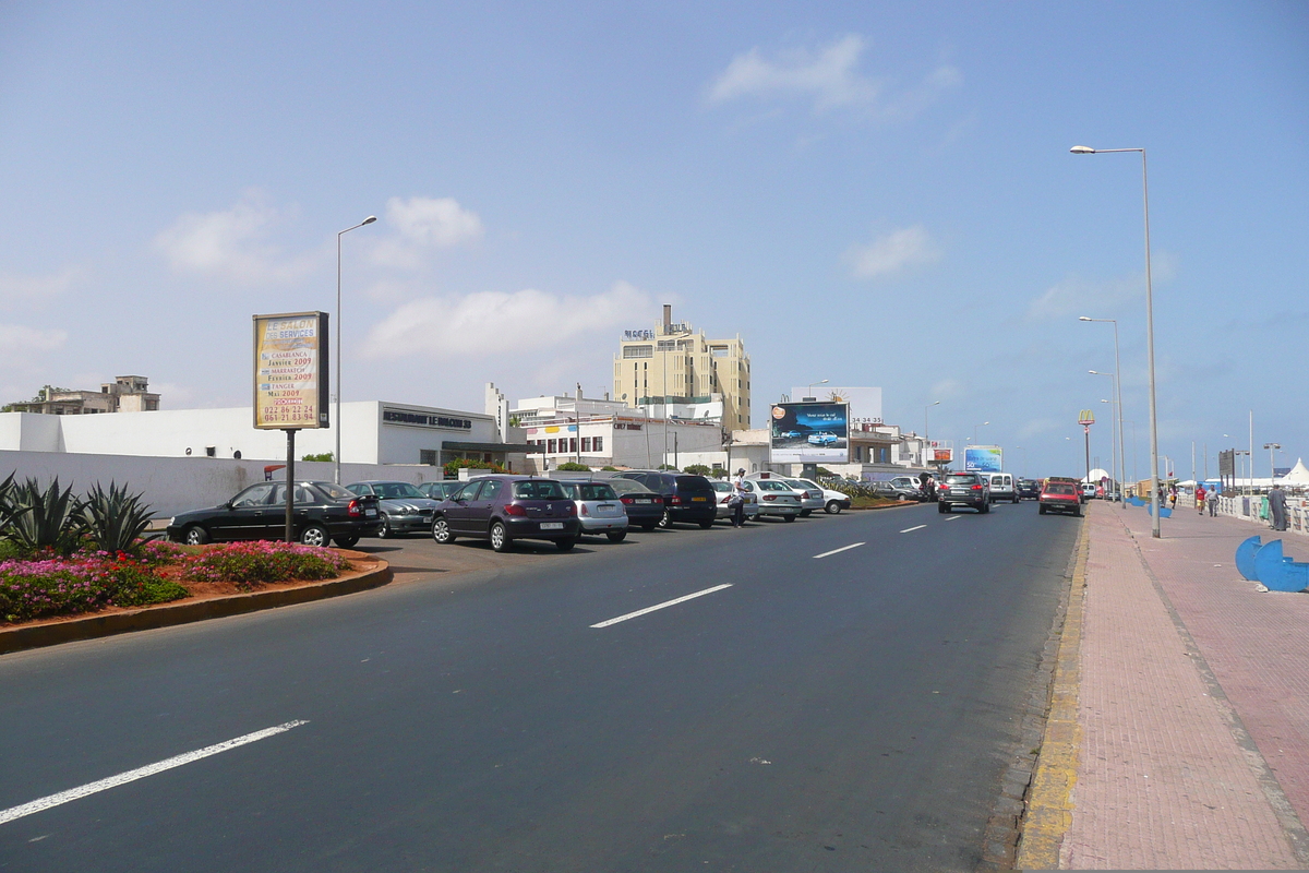 รูปถ่าย โมร็อกโก(Morocco) คาซาบลังกา(Casablanca) ถนนเลียบทะเลคาซาบลังกา(Casablanca Corniche) 2008-07 19