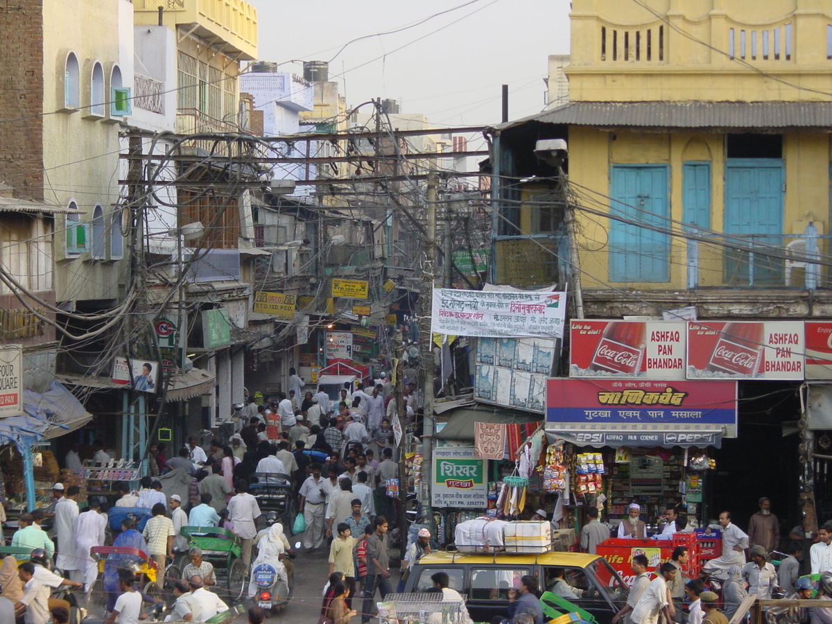 รูปถ่าย อินเดีย(India) เดลี(Delhi) เดลีเก่า(Old Delhi) 2003-05 12