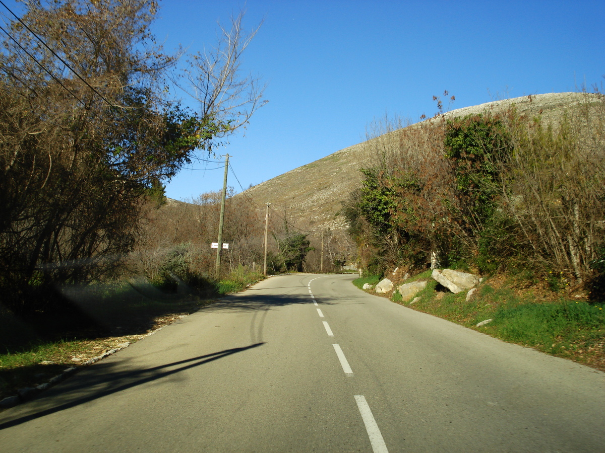 รูปถ่าย ฝรั่งเศส(France) เฟรนช์ริวิเอรา(French Riviera) ถนนช่องเขาเดอว็องส์(Col de Vence road) 2007-01 19