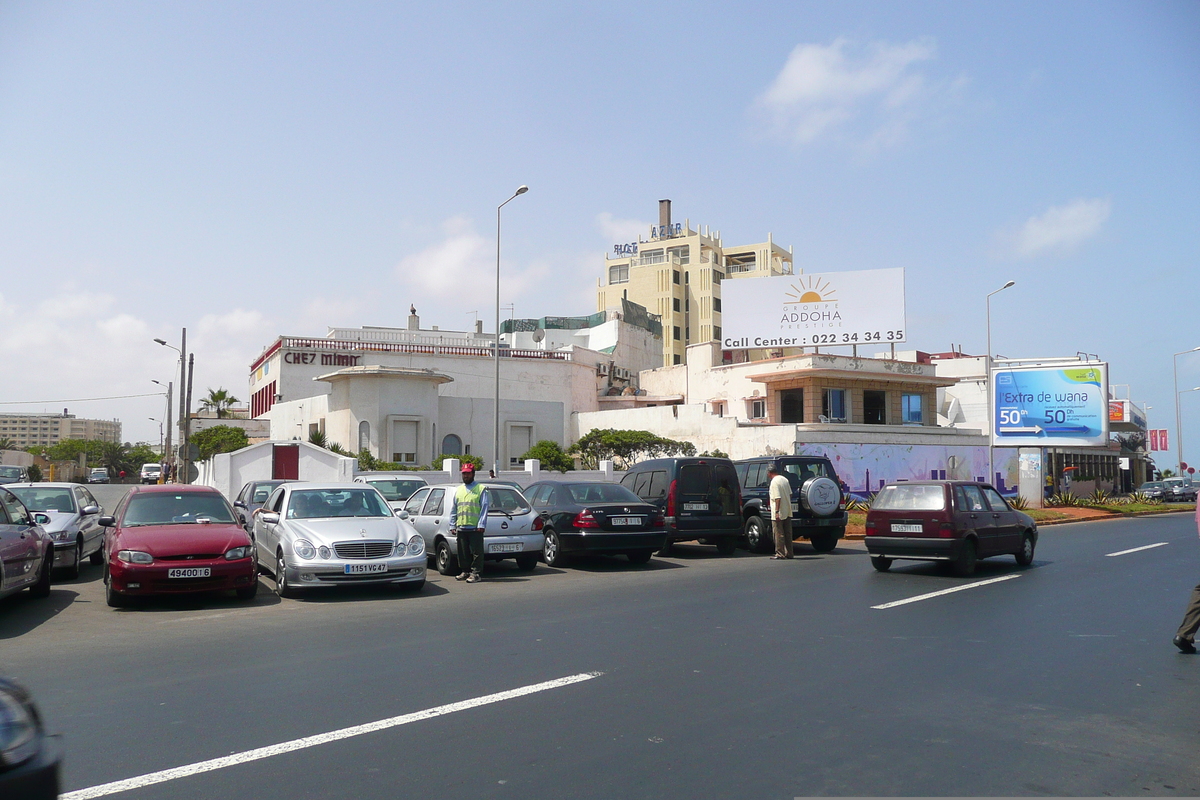 รูปถ่าย โมร็อกโก(Morocco) คาซาบลังกา(Casablanca) ถนนเลียบทะเลคาซาบลังกา(Casablanca Corniche) 2008-07 94