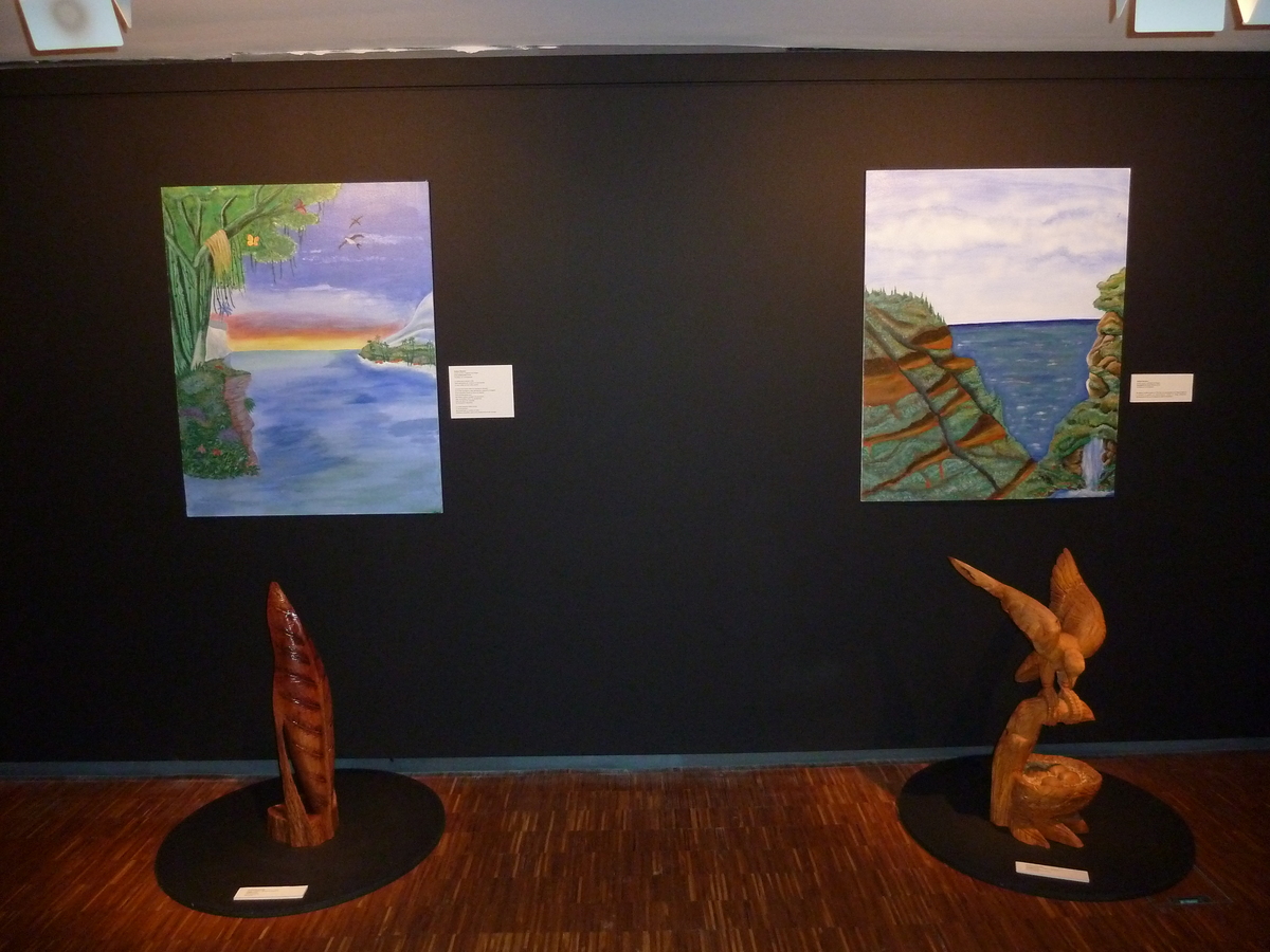 รูปถ่าย นิวแคลิโดเนีย(New Caledonia) ศูนย์วัฒนธรรมฌีบาอู(Tjibaou Cultural Centre) 2010-05 49