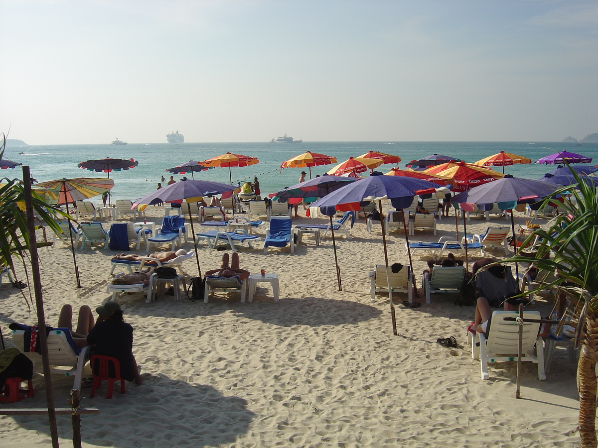 รูปถ่าย ไทย(Thailand) ภูเก็ต(Phuket) ป่าตอง(Patong) หาดทราย(Beach) 2005-12 13