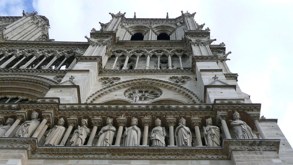 รูปถ่าย ฝรั่งเศส(France) ปารีส(Paris) มหาวิหารน็อทร์-ดาม(Notre Dame) 2007-05 244