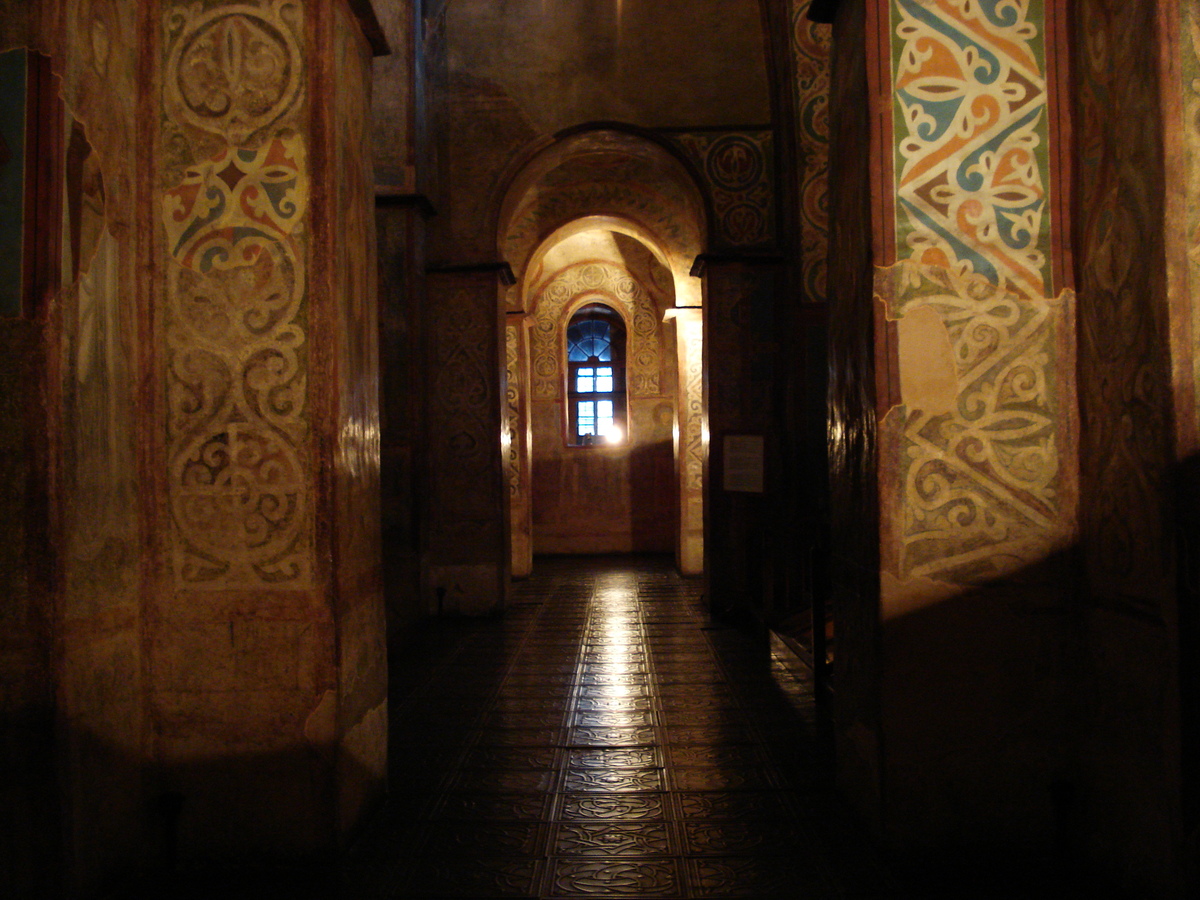 รูปถ่าย ยูเครน(Ukraine) เคียฟ(Kiev) มหาวิหารเซนต์โซเฟีย(St. Sophia) 2007-03 0