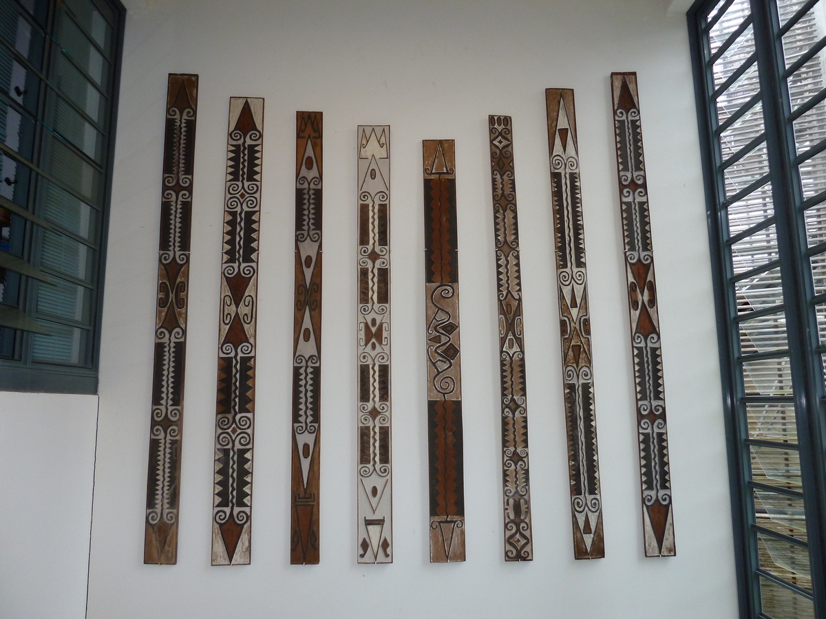 รูปถ่าย นิวแคลิโดเนีย(New Caledonia) ศูนย์วัฒนธรรมฌีบาอู(Tjibaou Cultural Centre) 2010-05 51