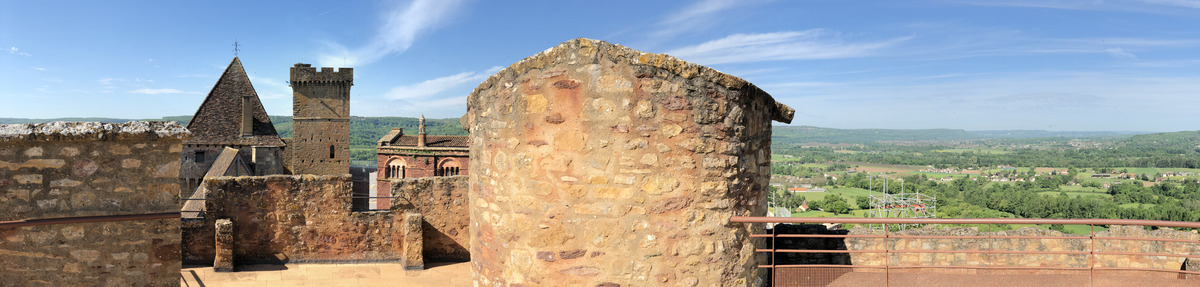 รูปถ่าย ฝรั่งเศส(France) ปราสาทกัสแตลโนเบรอเตอนู(Castelnau Bretenoux Castle) 2018-04 52