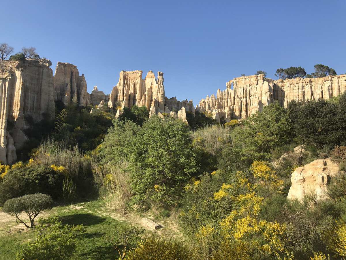 รูปถ่าย ฝรั่งเศส(France) เสาหินออร์กดีล-ซูร์-แต็ต(Orgues d'Ille Sur Tet) 2018-04 33
