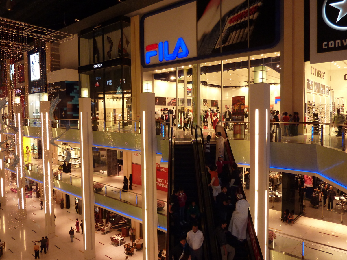 รูปถ่าย สหรัฐอาหรับเอมิเรตส์(United Arab Emirates) ดูไบ(Dubai) ดูไบมอลล์(The Dubai Mall) 2009-12 1