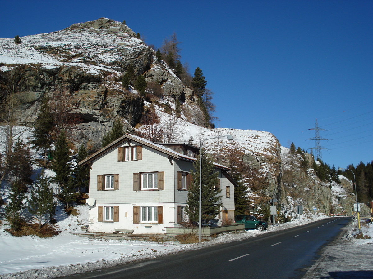 รูปถ่าย สวิสเซอร์แลนด์(Switzerland) บีวีโอ(Bivio) 2007-01 12