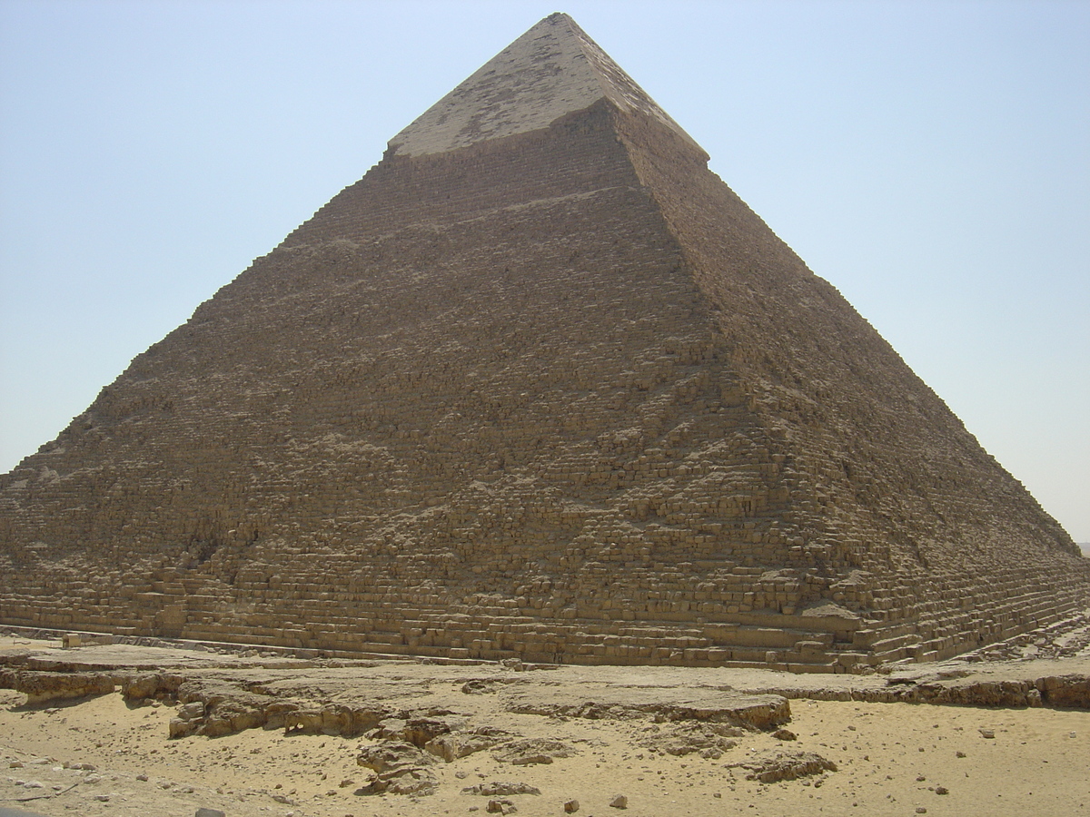 รูปถ่าย อียิปต์(Egypt) มหาพีระมิดแห่งกีซา(Giza Pyramids) 2004-09 20