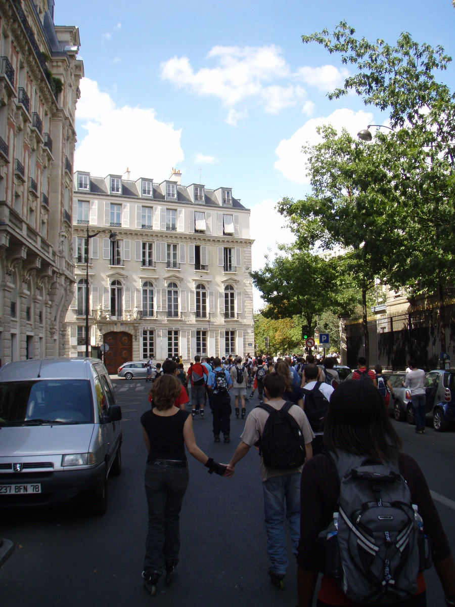 รูปถ่าย ฝรั่งเศส(France) ปารีส(Paris) เล่นสเก็ตในปารีส(Randonnee Roller et Coquillages) 2007-07 42