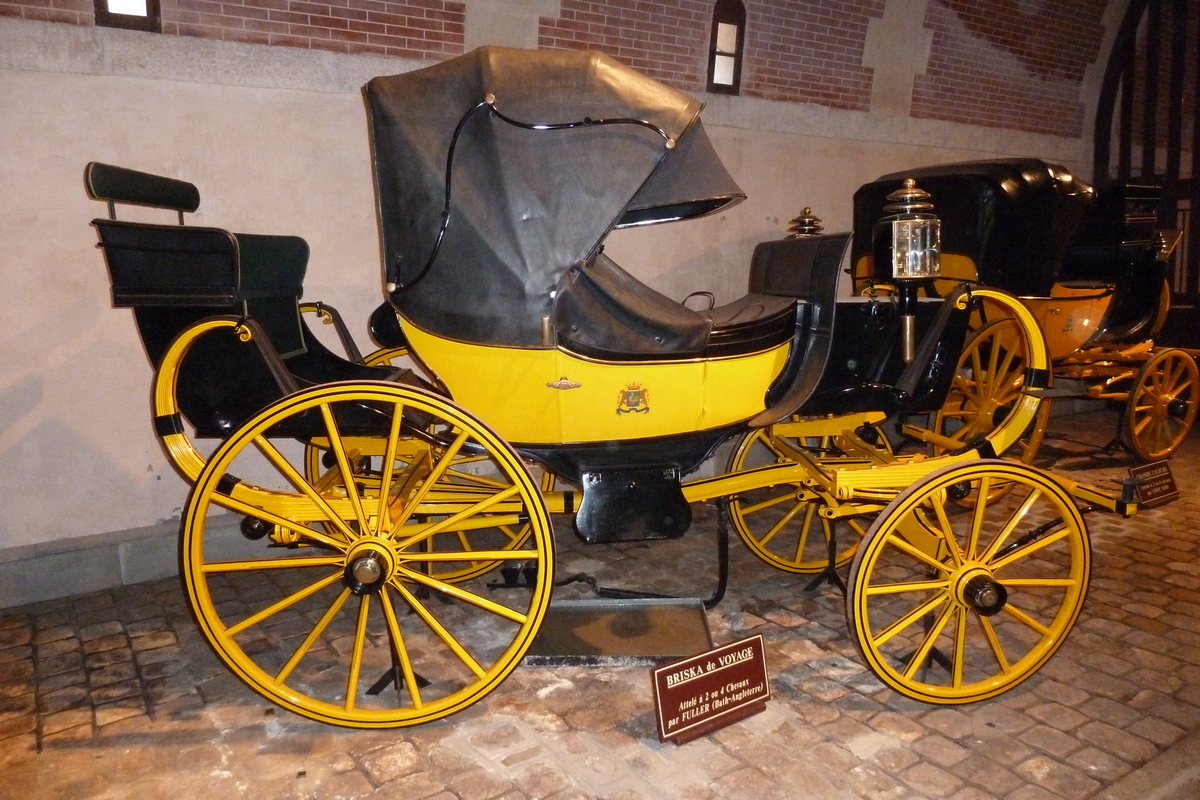 รูปถ่าย ฝรั่งเศส(France) ปราสาทโว-เลอ-วีกงต์(Vaux Le Vicomte Castle) พิพิธภัณฑ์รถม้า(Horse driven carriages museum) 2010-09 21