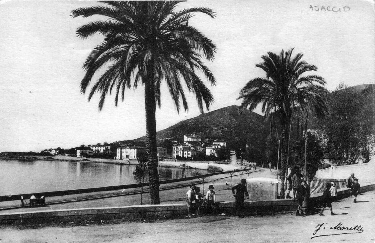 รูปถ่าย ฝรั่งเศส(France) คอร์สิคา(Corsica) โปสการ์ดเก่า(Old Postcards) 1900-01 307