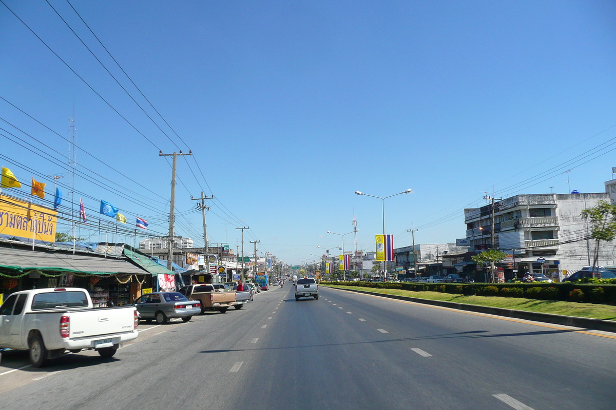 รูปถ่าย ไทย(Thailand) ถนนจากพัทยาไปเกาะเสม็ด(Pattaya to Ko Samet road) 2008-12 19