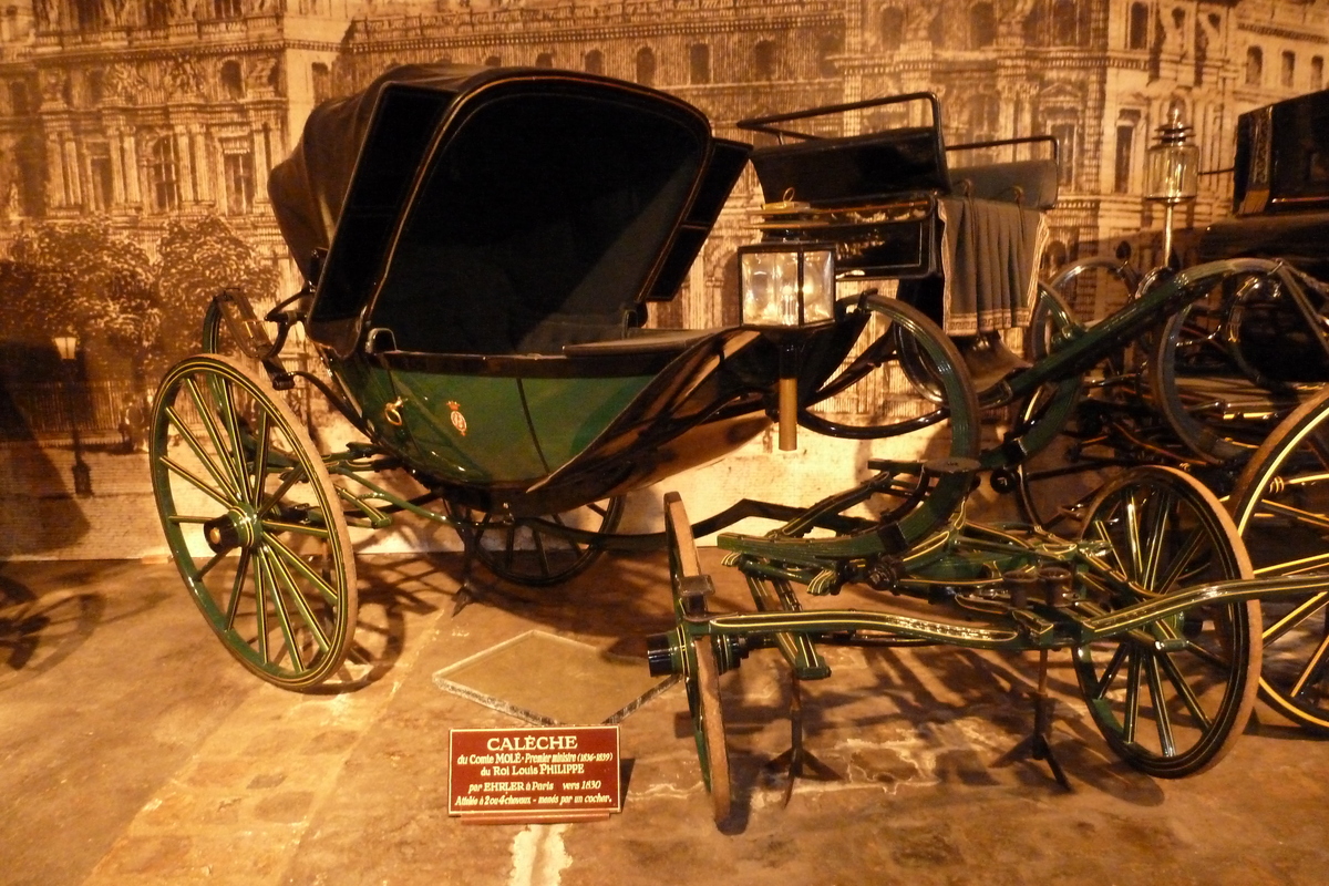 รูปถ่าย ฝรั่งเศส(France) ปราสาทโว-เลอ-วีกงต์(Vaux Le Vicomte Castle) พิพิธภัณฑ์รถม้า(Horse driven carriages museum) 2010-09 19