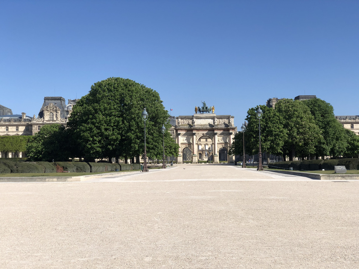 รูปถ่าย ฝรั่งเศส(France) ปารีสช่วงล็อกดาวน์(Paris lockdown) 2020-04 42
