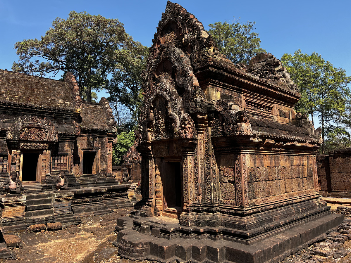 รูปถ่าย กัมพูชา(Cambodia) เสียมราฐ(Siem Reap) ปราสาทบันทายศรี(Banteay Srei) 2023-01 34