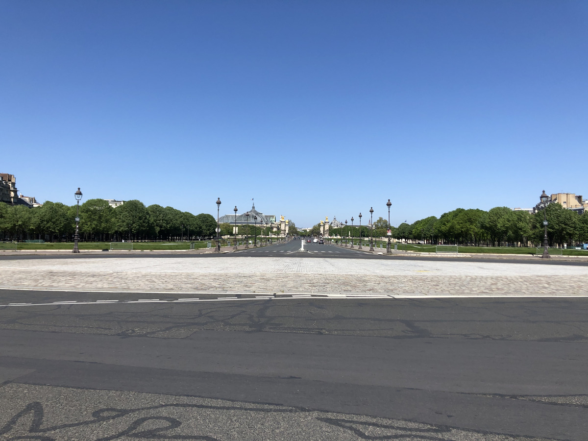 รูปถ่าย ฝรั่งเศส(France) ปารีสช่วงล็อกดาวน์(Paris lockdown) 2020-04 323