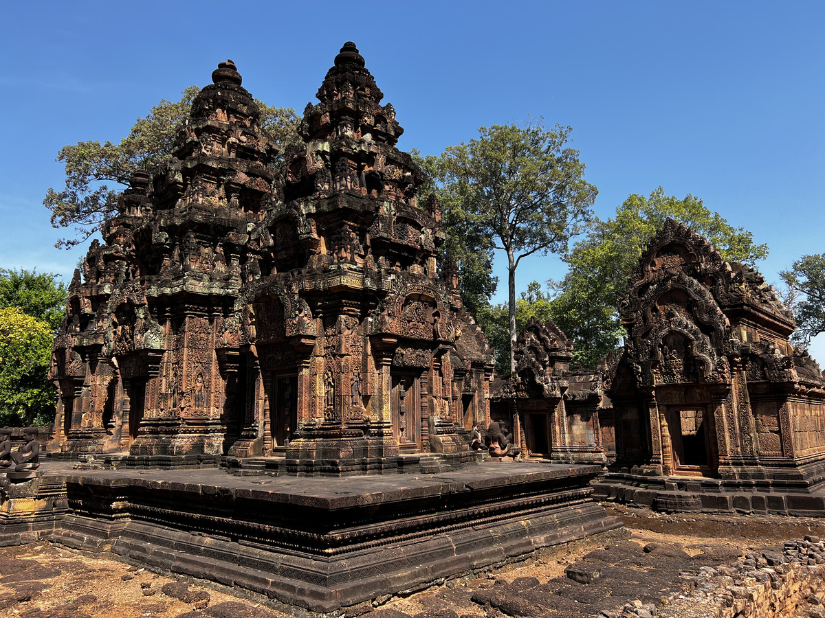 รูปถ่าย กัมพูชา(Cambodia) เสียมราฐ(Siem Reap) ปราสาทบันทายศรี(Banteay Srei) 2023-01 36