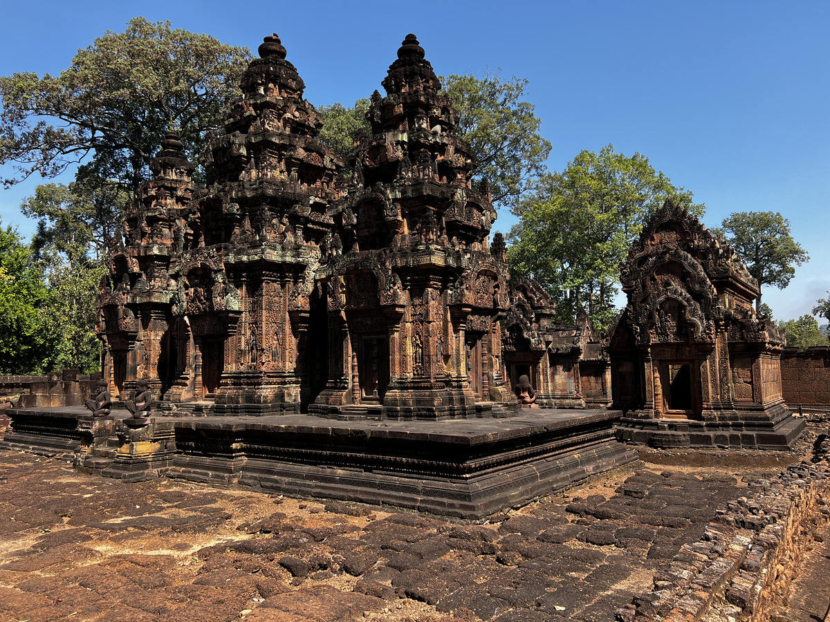 รูปถ่าย กัมพูชา(Cambodia) เสียมราฐ(Siem Reap) ปราสาทบันทายศรี(Banteay Srei) 2023-01 46