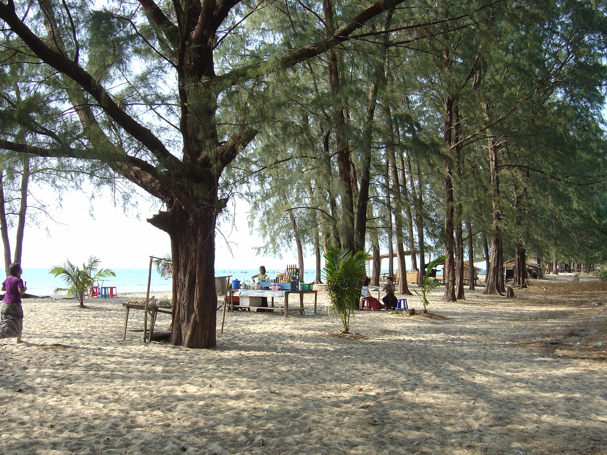 รูปถ่าย พม่า(Myanmar) หาดหม่องมะกัน(Maungmagan beach) 2005-01 3