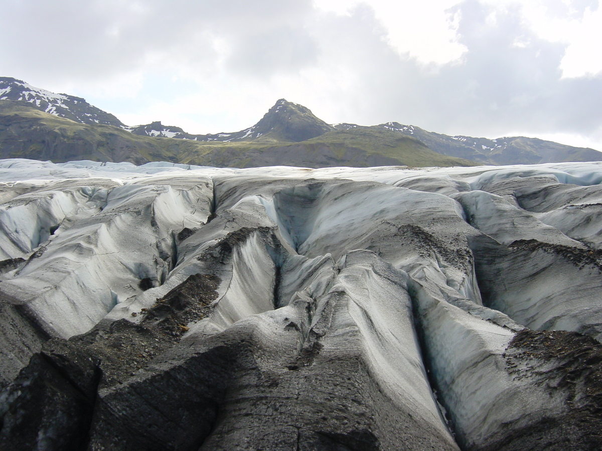 รูปถ่าย ไอซ์แลนด์(Iceland) สกาตาเฟลส์โจกูล(Skaftafellsjokull) 2003-06 31