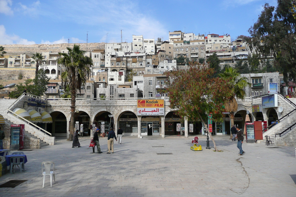 รูปถ่าย จอร์แดน(Jordan) อัมมาน(Amman) โรงละครโรมัน(Roman Theater) 2007-12 18
