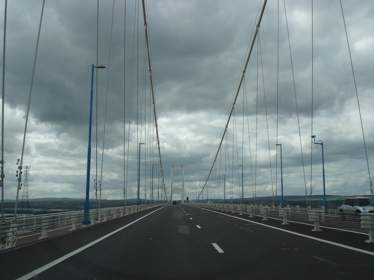 รูปถ่าย อังกฤษ(United Kingdom) เซเวิร์น  บริดจ์(Severn bridge) 2006-05 6